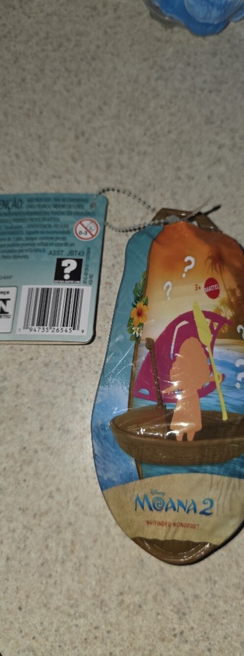 Disney Moana 2 Bath Surprise Toy - Orange, Pink, Blue